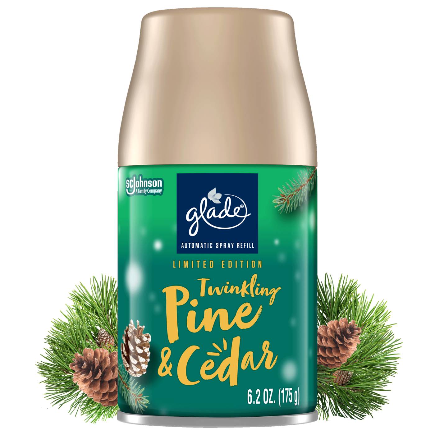 Glade Automatic Spray Refill - Twinkling Pine & Cedar; image 1 of 2