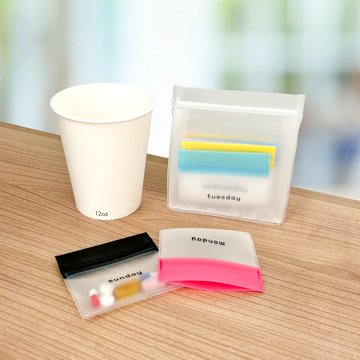 Ezy Dose Reusable Pill Pouch Set