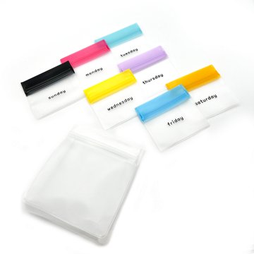 Ezy Dose Reusable Pill Pouch Set