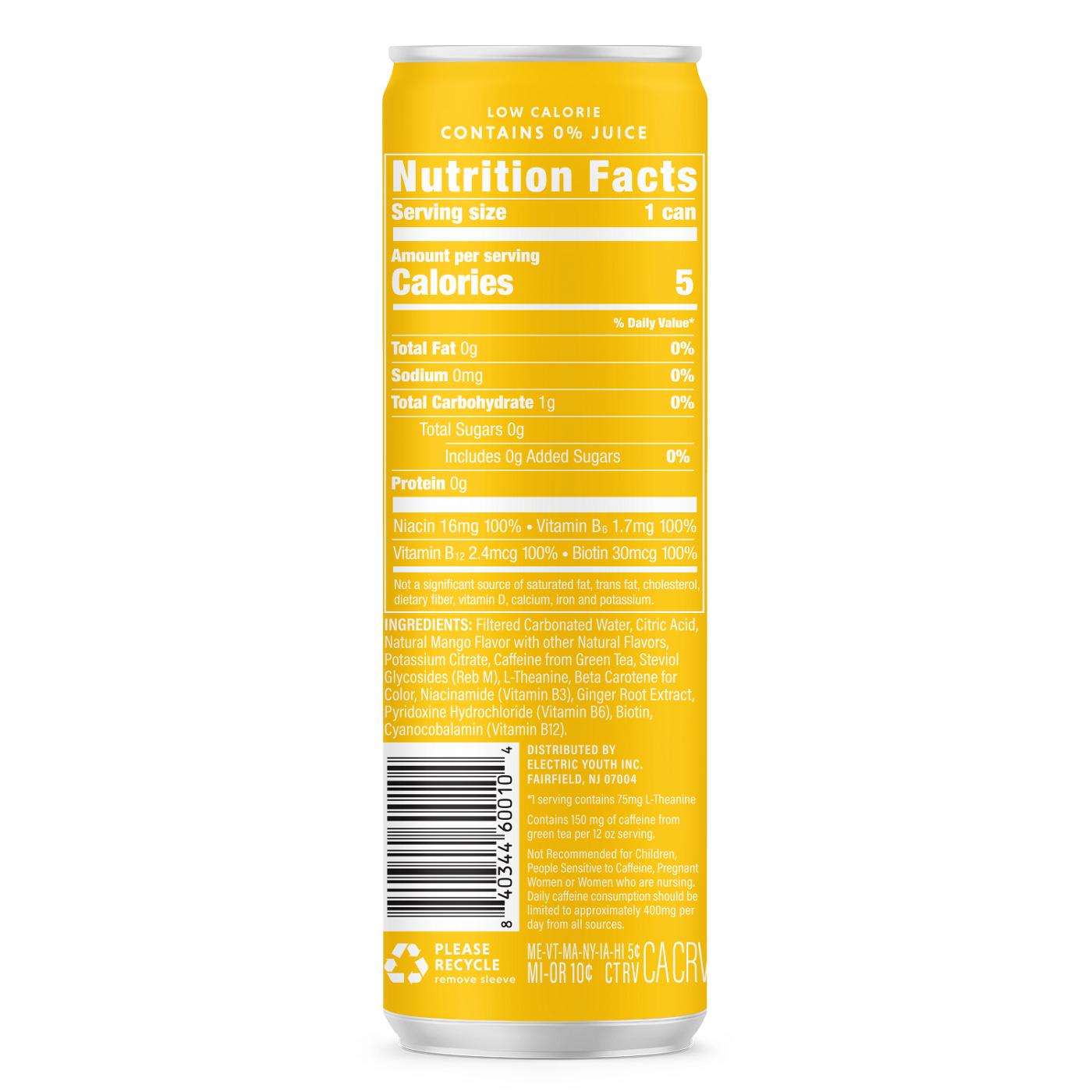 Gorgie Energy Drink - Sparkling Mango Burst; image 3 of 3