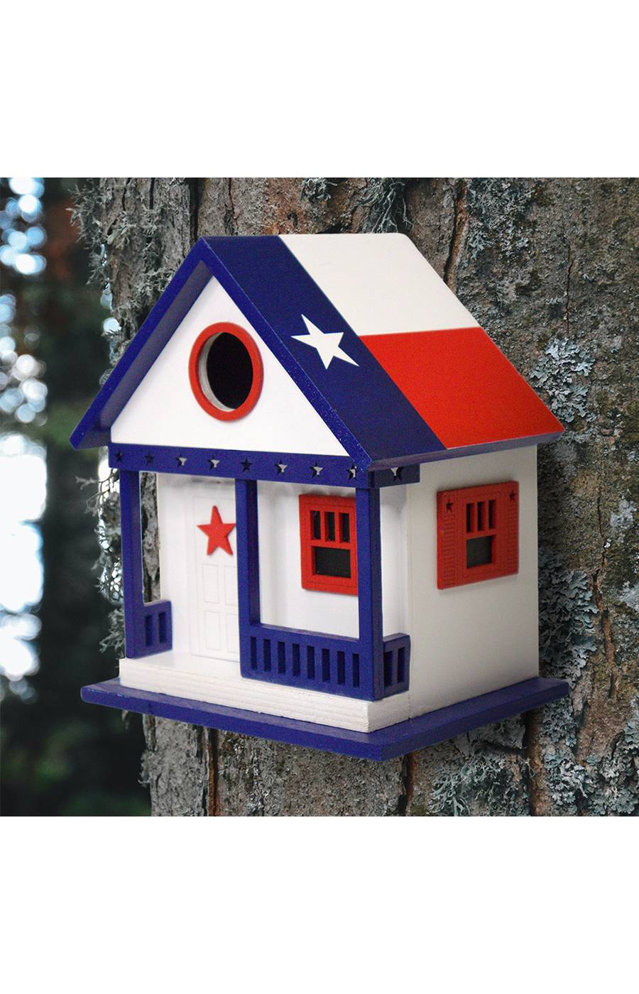 Home Bazaar Texas State Cottage Birdhouse; image 3 of 7