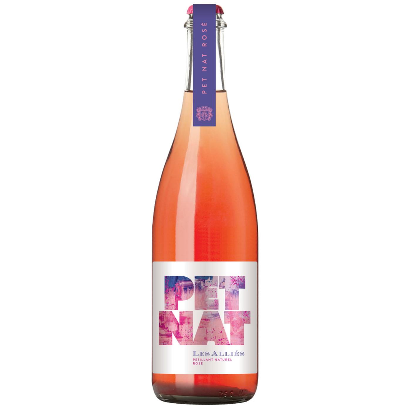 Les Allies Sparkling Pet Nat Rose - Shop Wine at H-E-B