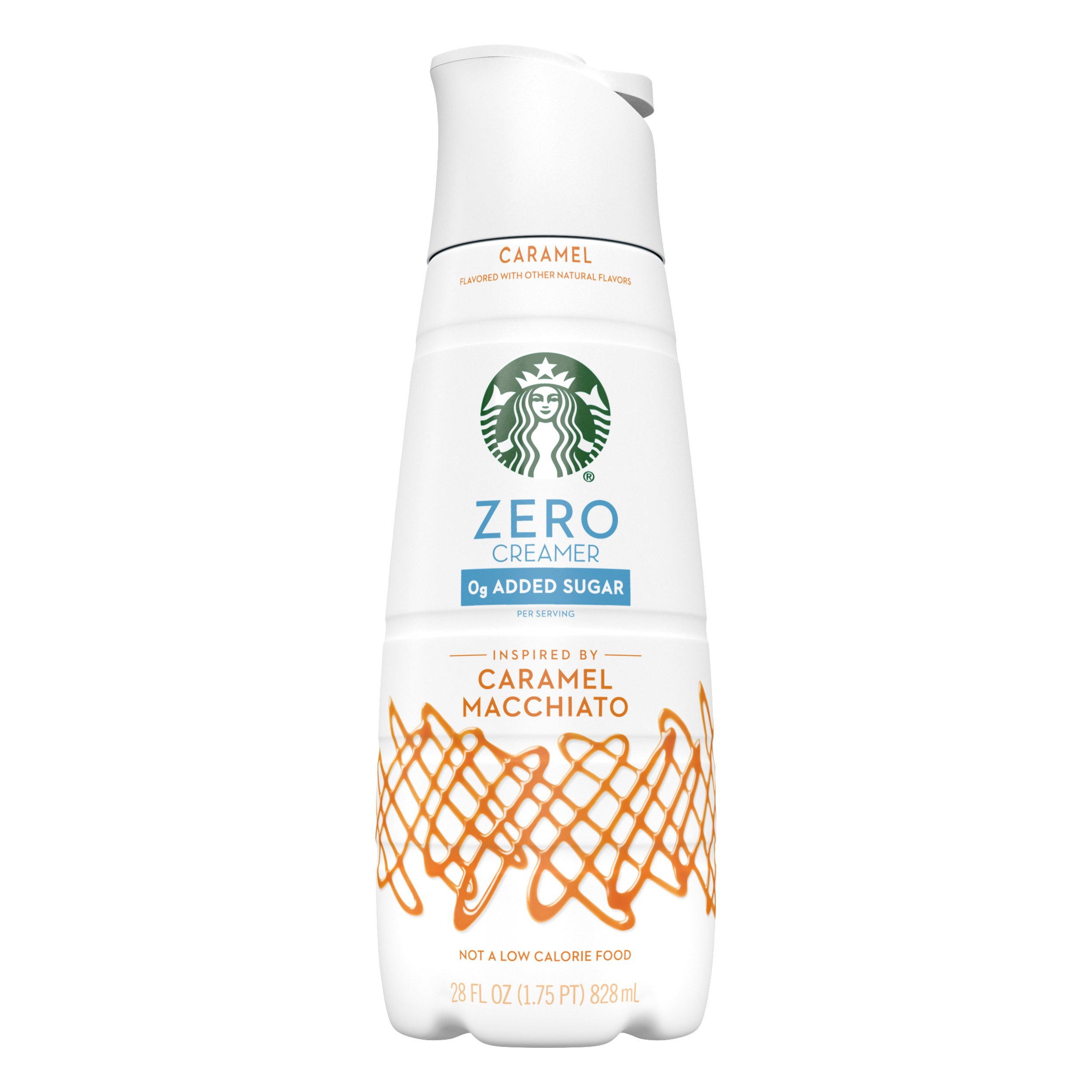 Starbucks Zero Sugar Added Liquid Coffee Creamer - Caramel