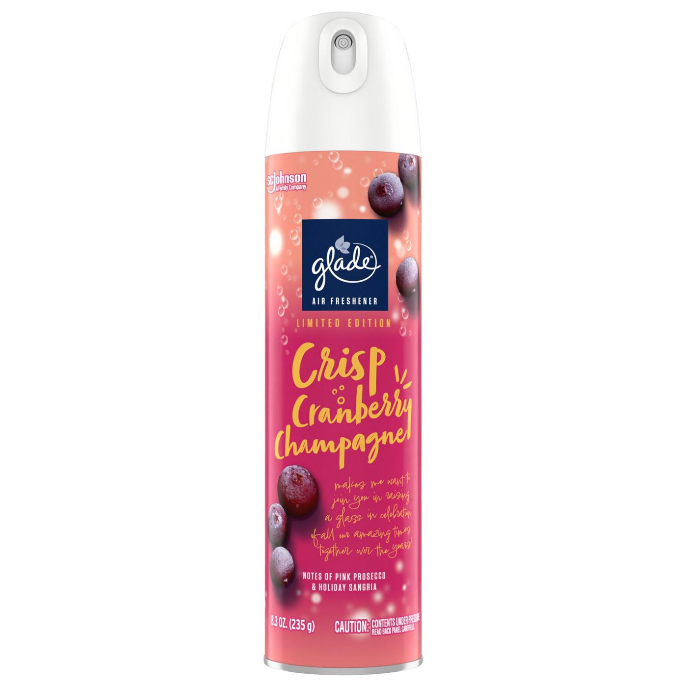 Glade Air Freshener Room Spray Crisp Cranberry Champagne Shop Air