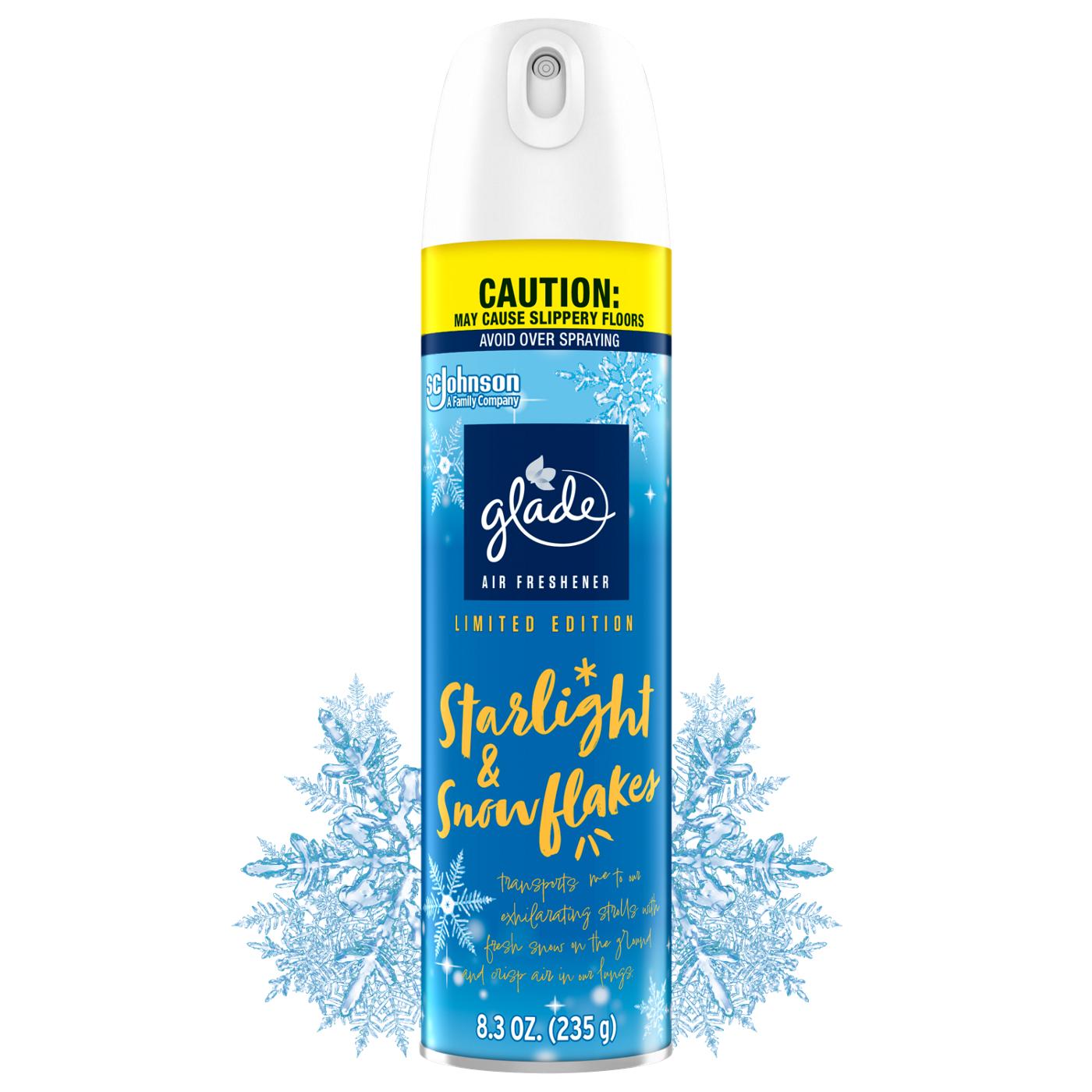 Glade Air Freshener Room Spray - Starlight & Snowflakes; image 1 of 3