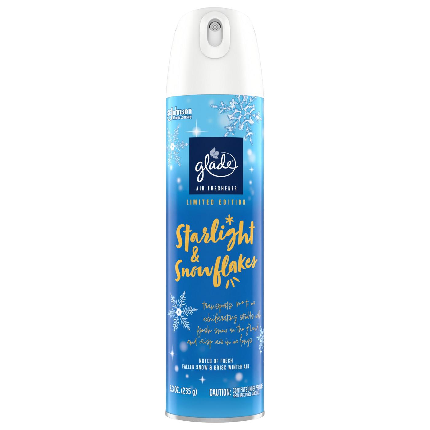 Glade Air Freshener Room Spray Starlight & Snowflakes Shop Air