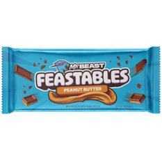 Feastables MrBeast Peanut Butter Milk Chocolate Candy Bar, 2.1 oz