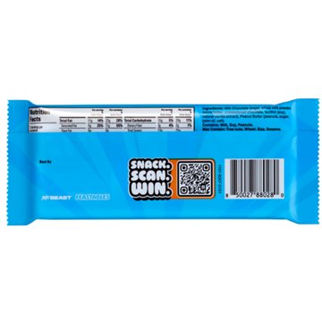 Feastables MrBeast Peanut Butter Milk Chocolate Candy Bar