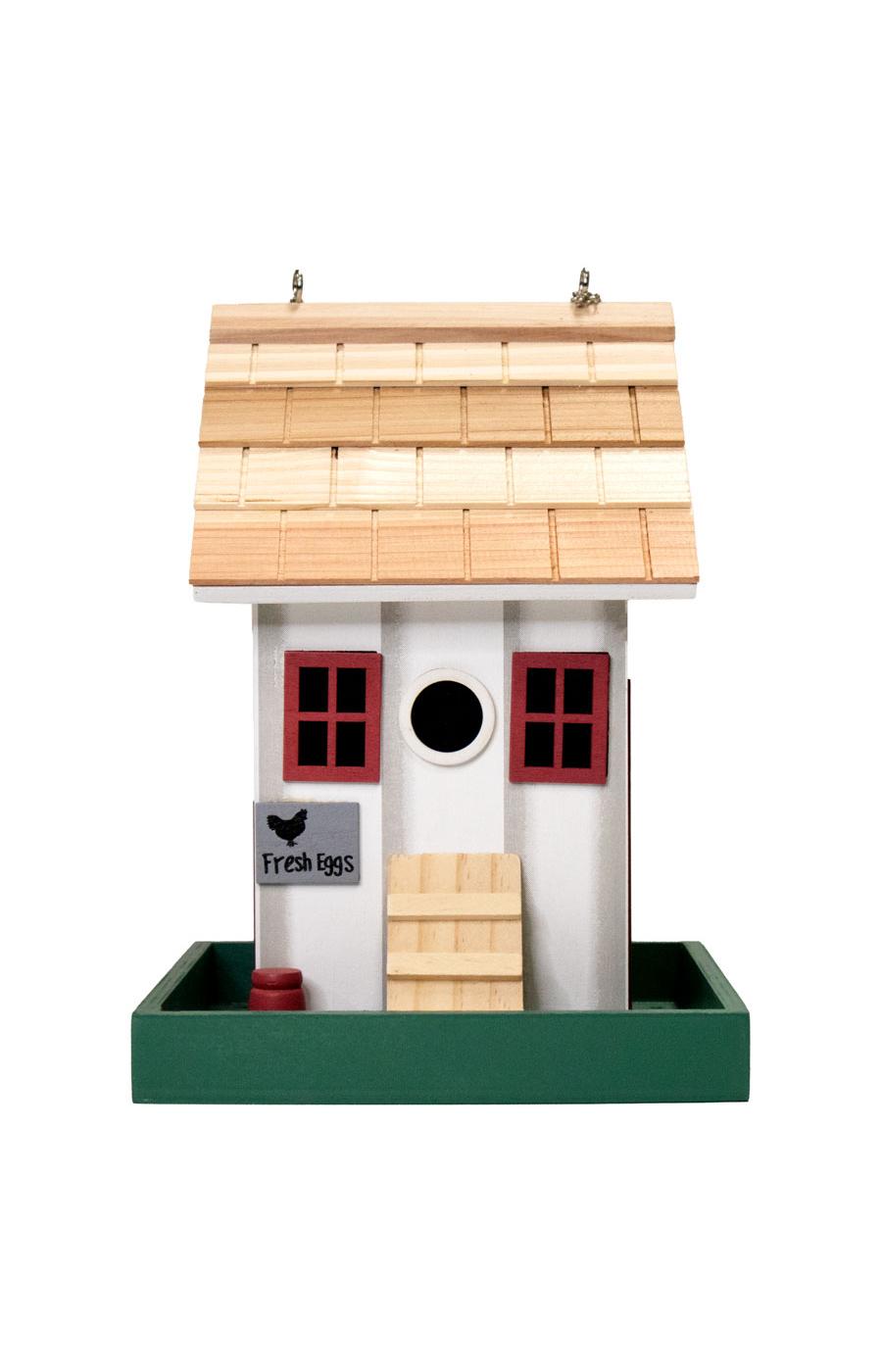 Home Bazaar Chicken Coop Bird Feeder Shop Outdoor decor at HEB
