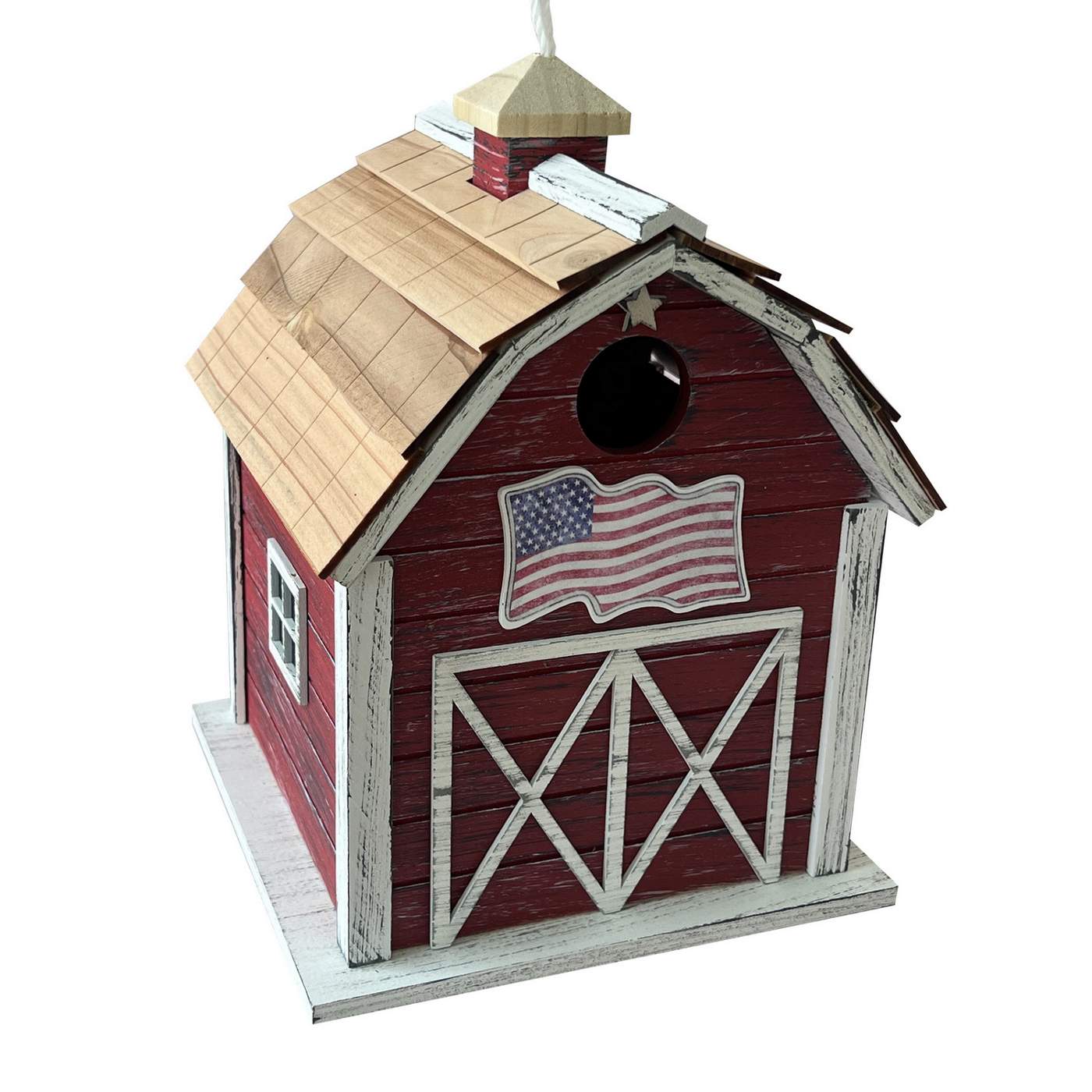Home Bazaar Old Glory Barn Birdhouse Shop Outdoor decor at HEB