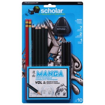 Prismacolor Scholar Manga Drawing Set, 10 pc