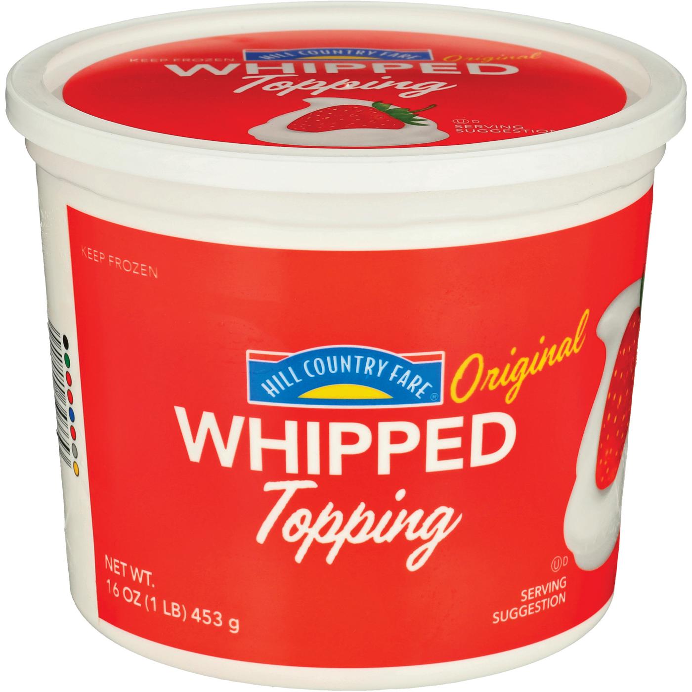 Hill Country Fare Original Whipped Topping; image 1 of 2