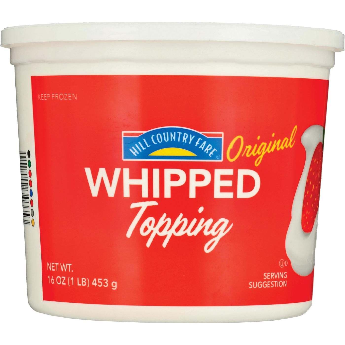 Hill Country Fare Original Whipped Topping; image 2 of 2