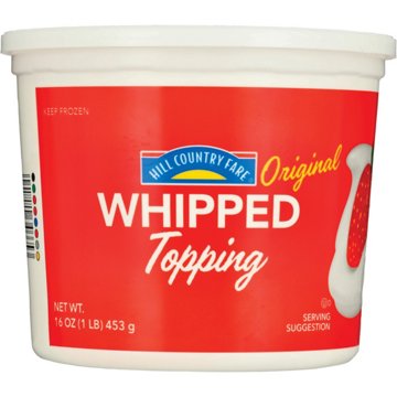 Hill Country Fare Original Whipped Topping, 16 oz