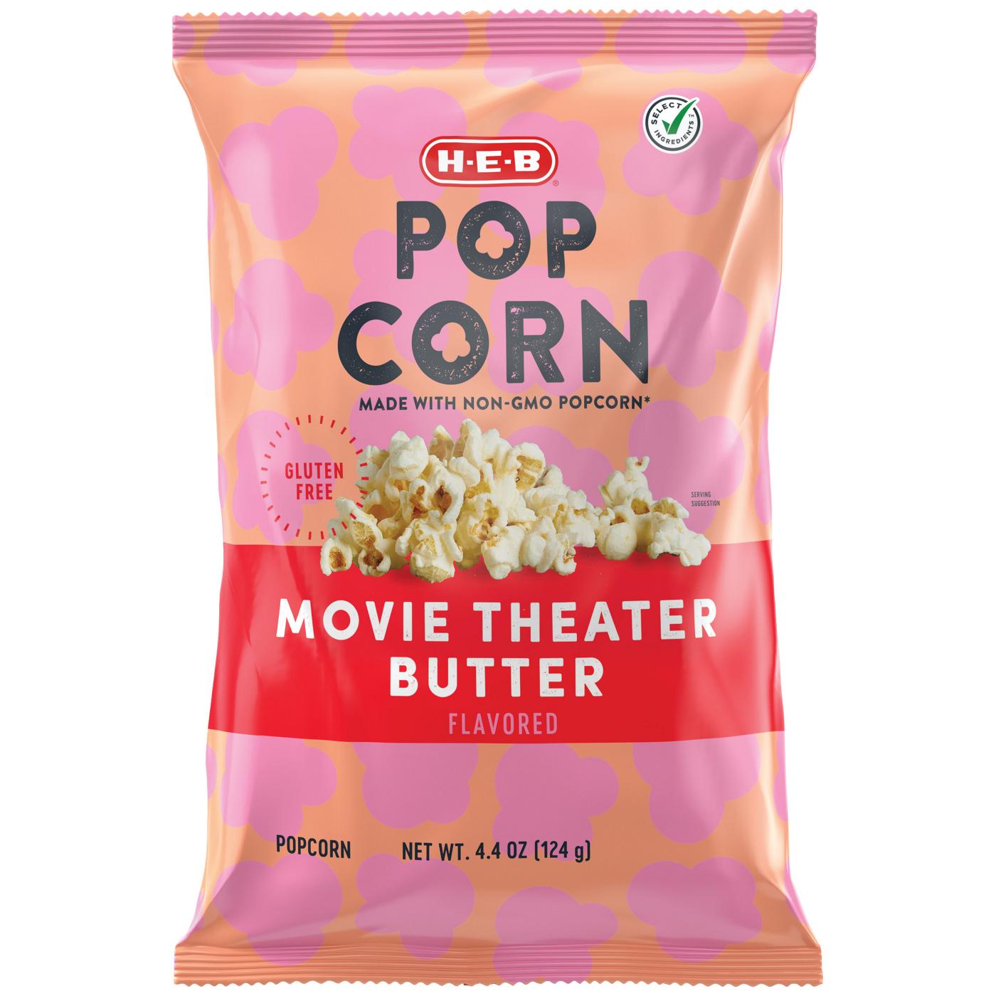 H-E-B Popcorn - Movie Theater Butter; image 1 of 2