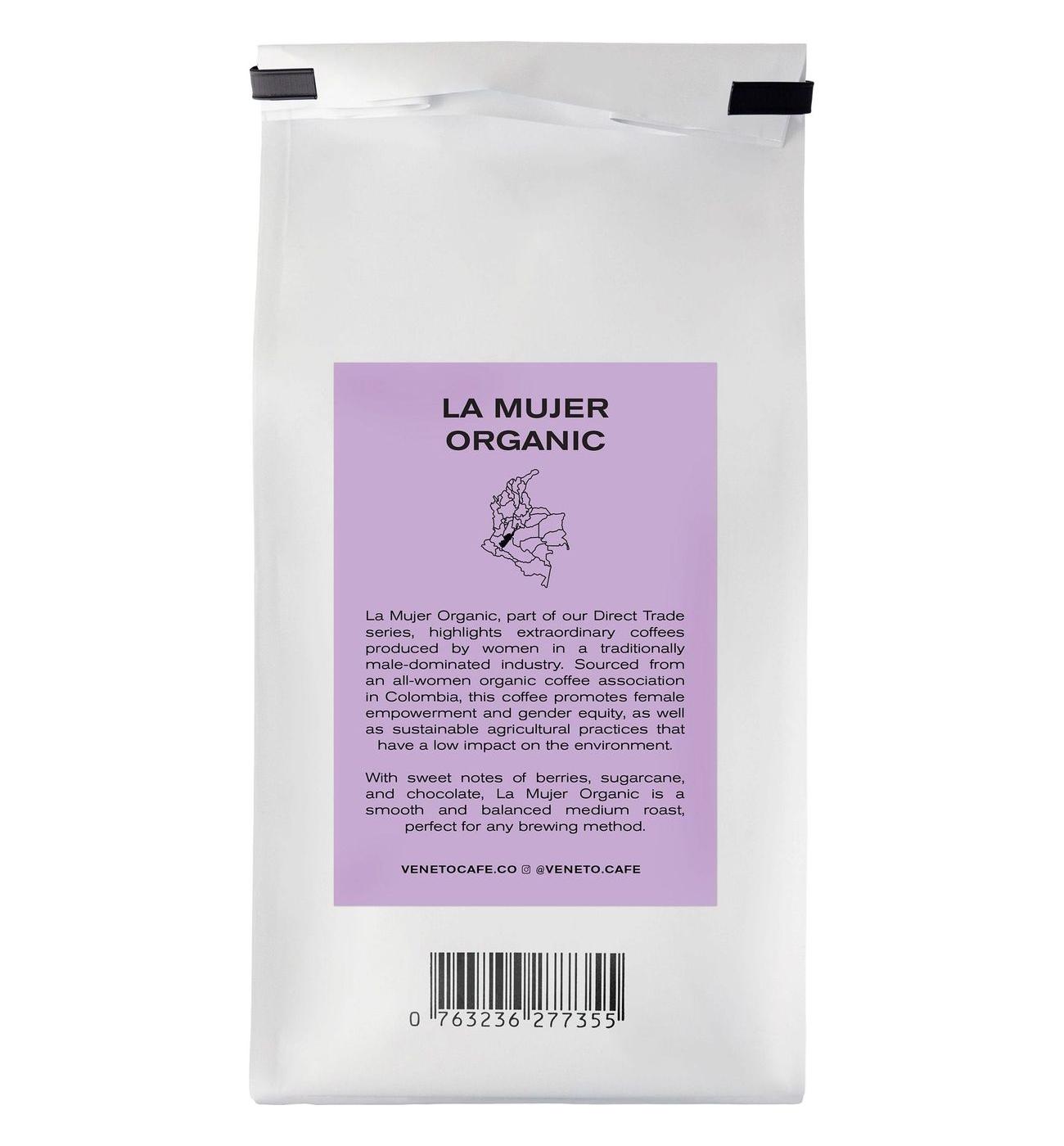 Cafe Veneto La Mujer Organic Whole Bean Coffee; image 4 of 4