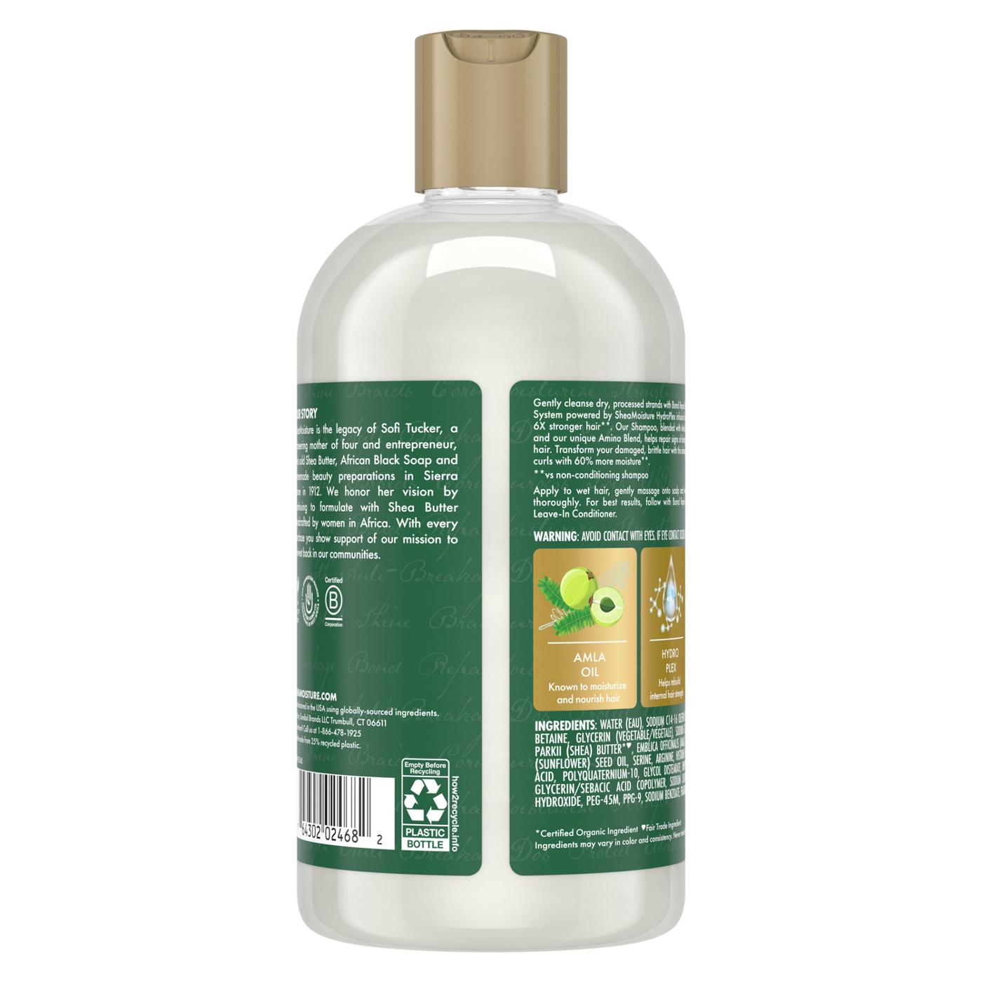 SheaMoisture Amla Oil Bond Repair Shampoo ; image 11 of 13