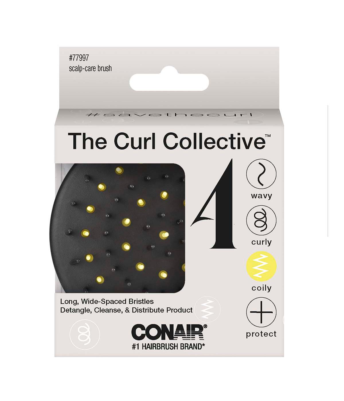 Conair The Curl Collective Scalp-Care Brush; image 1 of 2