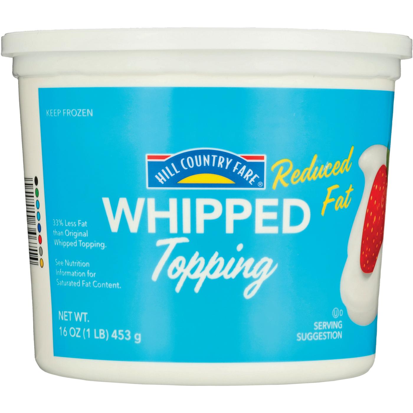 Hill Country Fare Reduced Fat Whipped Topping; image 2 of 2
