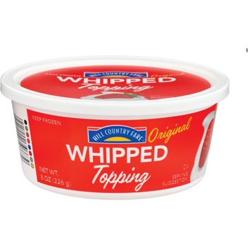 Hill Country Fare Original Whipped Topping, 8 oz