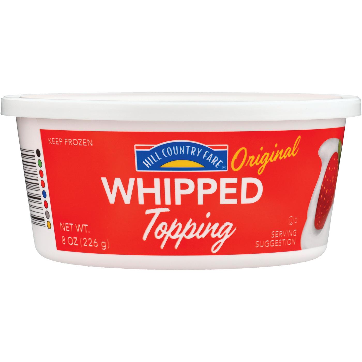Hill Country Fare Original Whipped Topping; image 2 of 2