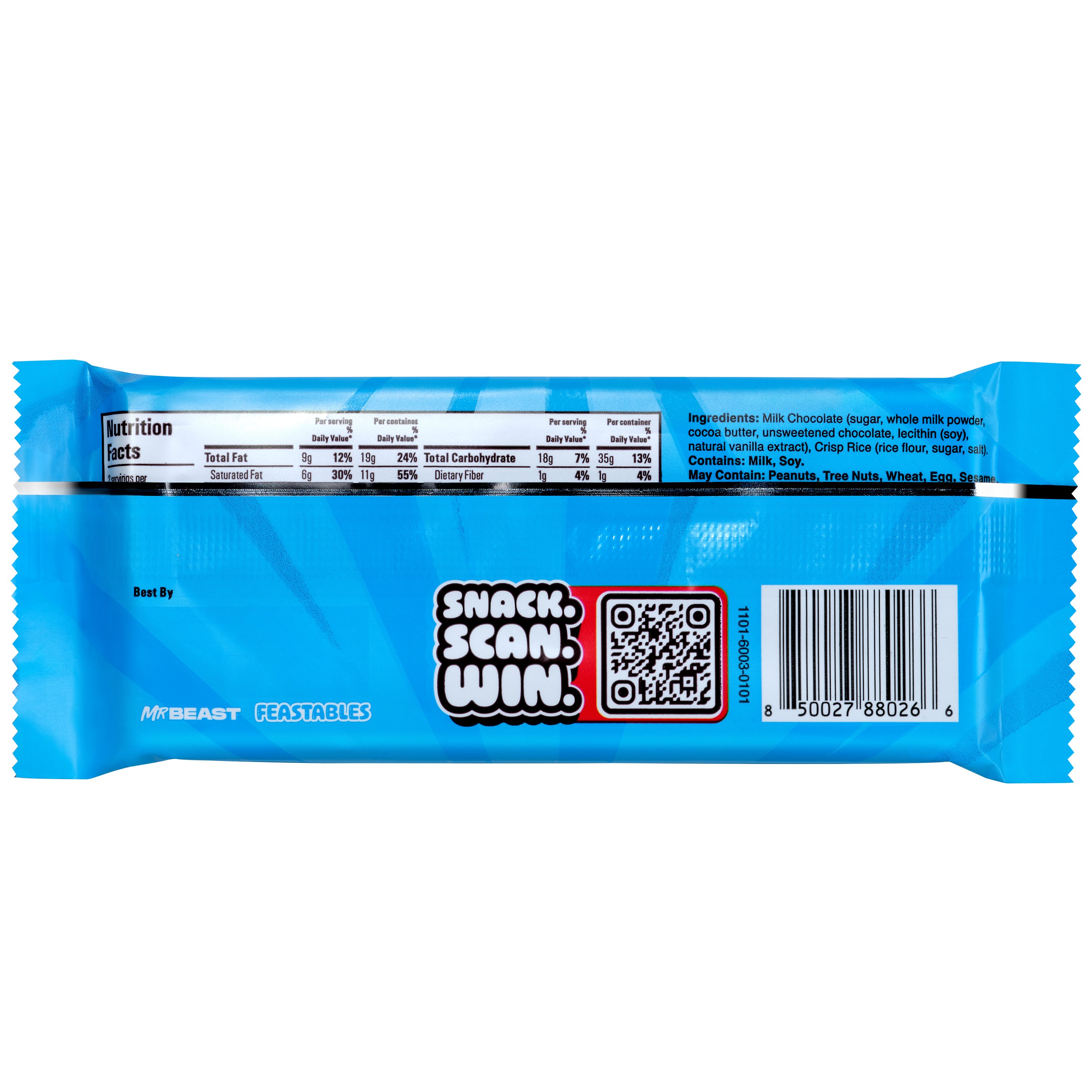 Feastables MrBeast Milk Chocolate Crunch Candy Bar - Shop Candy At H-E-B