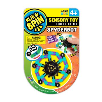 Klik & Spin Spyderbot Sensory Toy