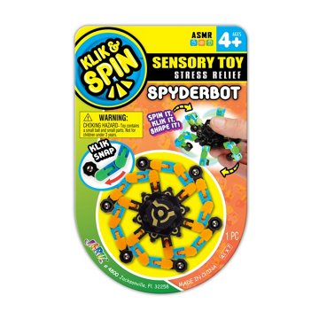 Klik & Spin Spyderbot Sensory Toy
