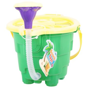 Next Wave Beach Bucket with Sprinkler Playset, 8 pc