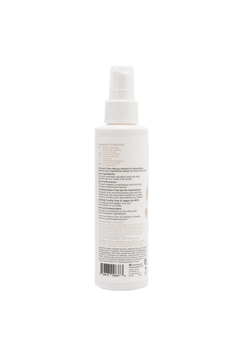 Purezero Coconut Milk 9In1 Leave In Conditioning Spray Shop Shampoo