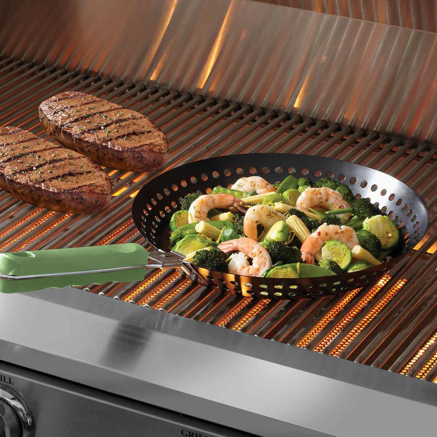 Mr. Bar-B-Q Eco Series Grilling Skillet; image 2 of 4