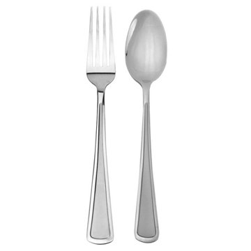 Farberware Fine Stainless Steel Duo Flatware Set - Chelsea, 12 pc
