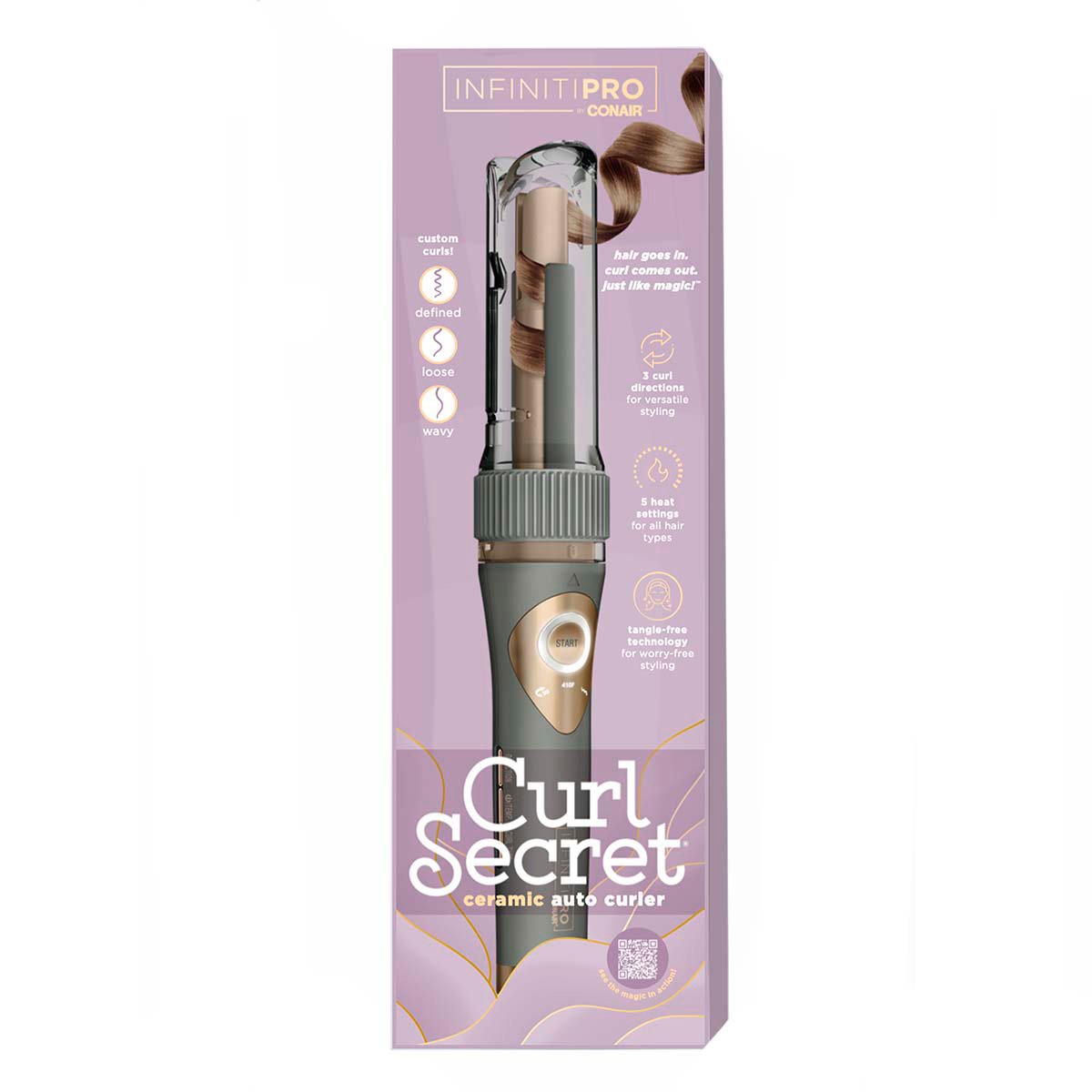 Conair infiniti pro 2025 curl secret curling iron