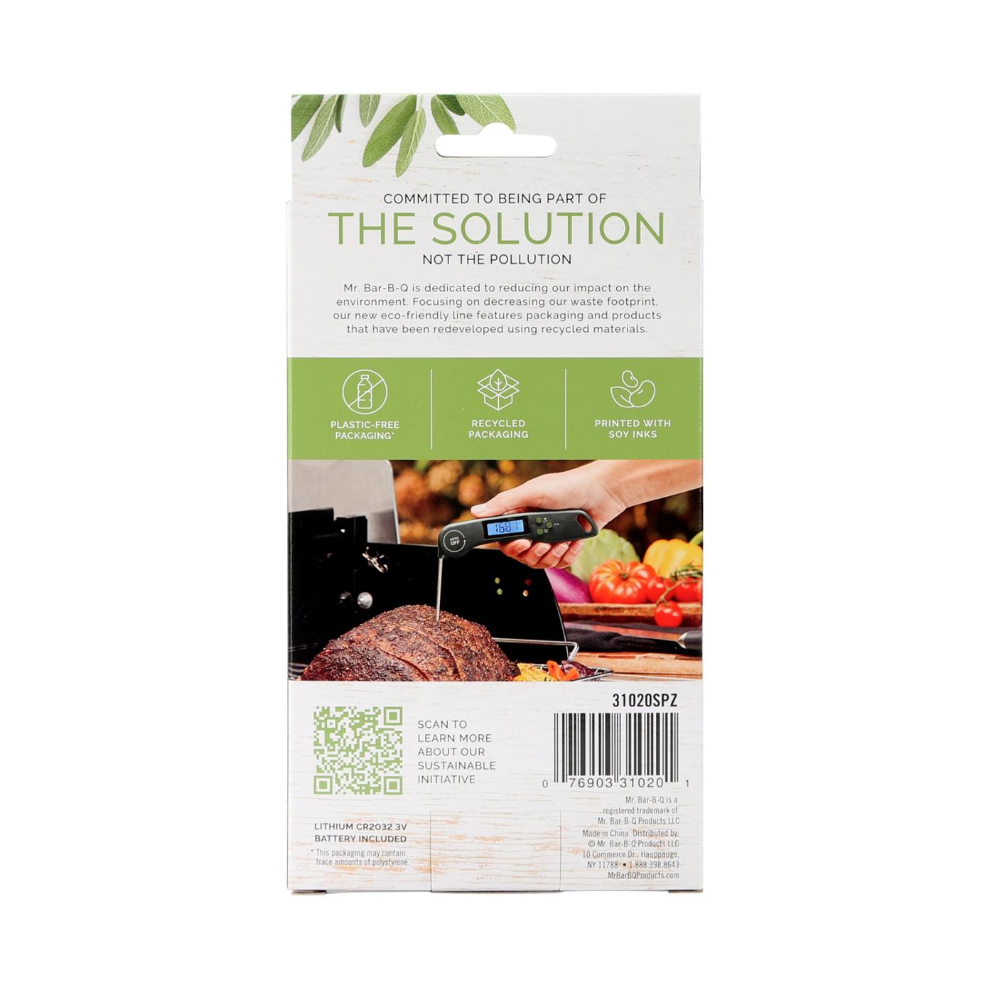 Mr. BarBQ Eco Series Quick Read Thermometer Shop Grill Accessories at HEB