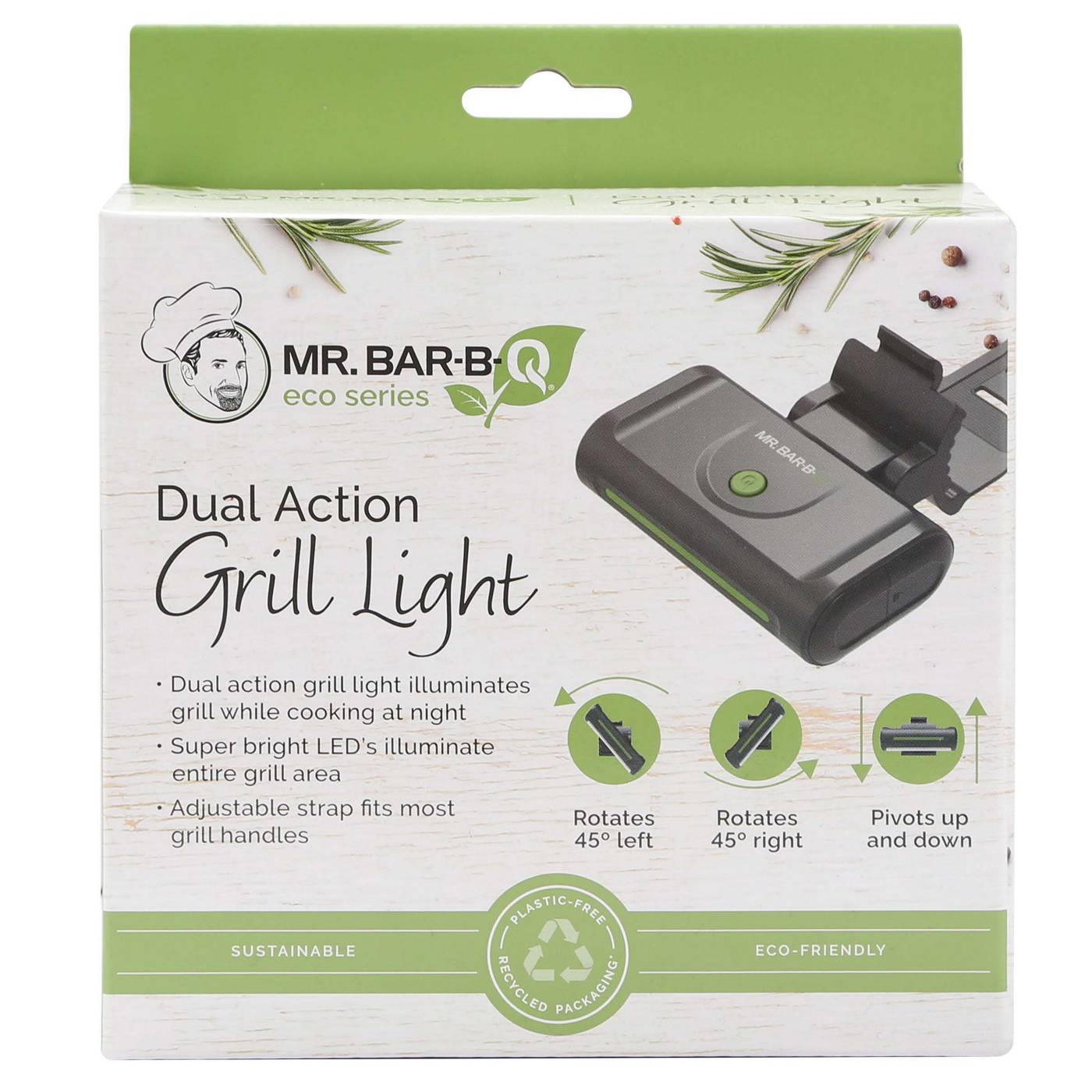 Mr. Bar-B-Q Eco Series Dual Action Grill Light; image 1 of 4
