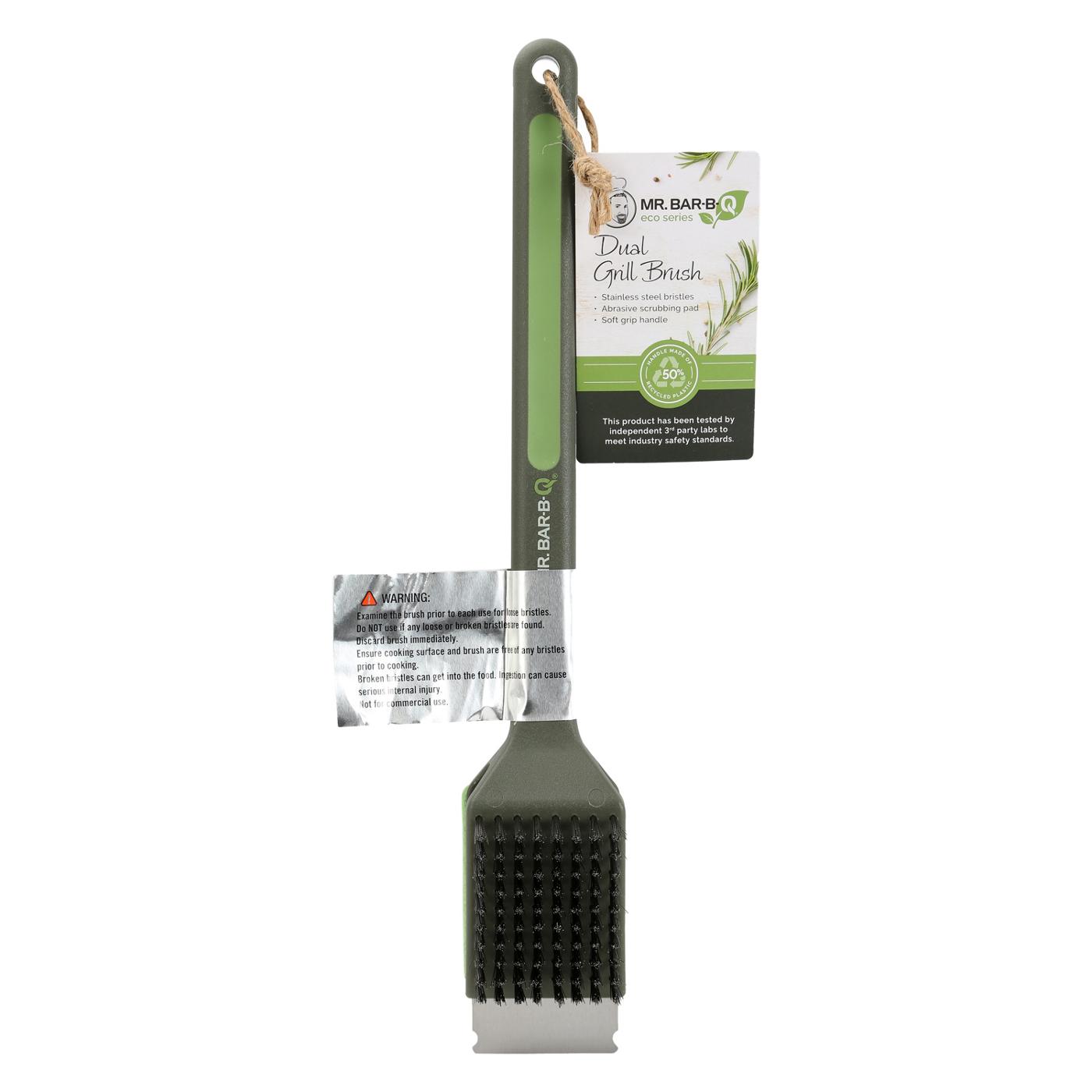 Mr. Bar-B-Q Eco Series Dual Grill Brush; image 1 of 2