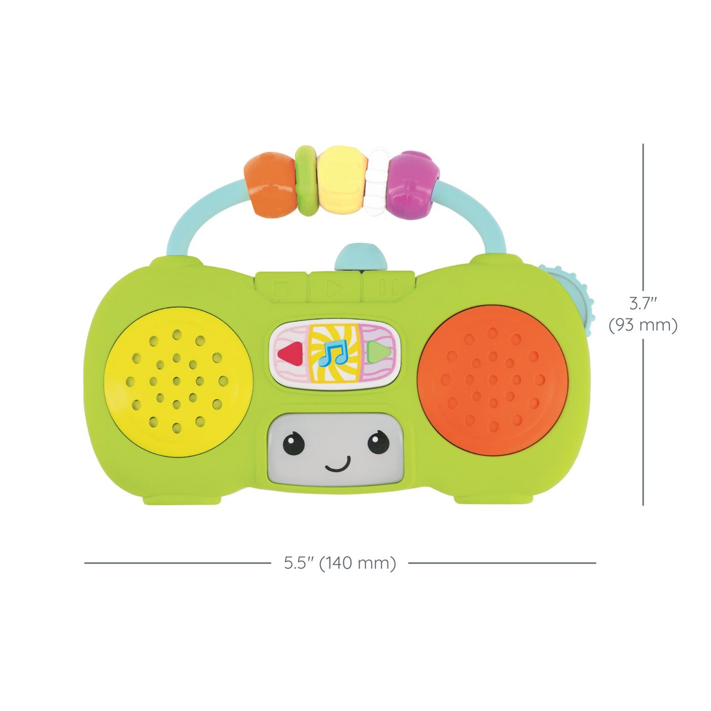 Infantino Music & Light Pretend Mini Boombox; image 6 of 7