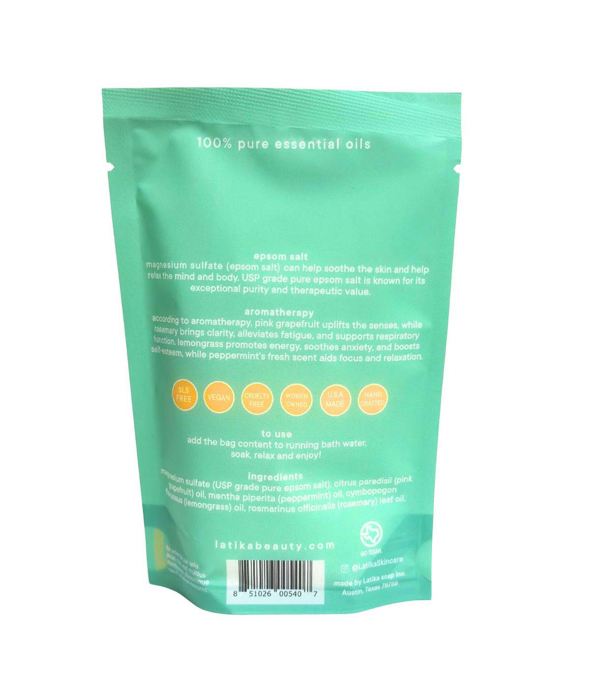 Latika Body Essentials Stress Relief Bath Soak; image 2 of 2