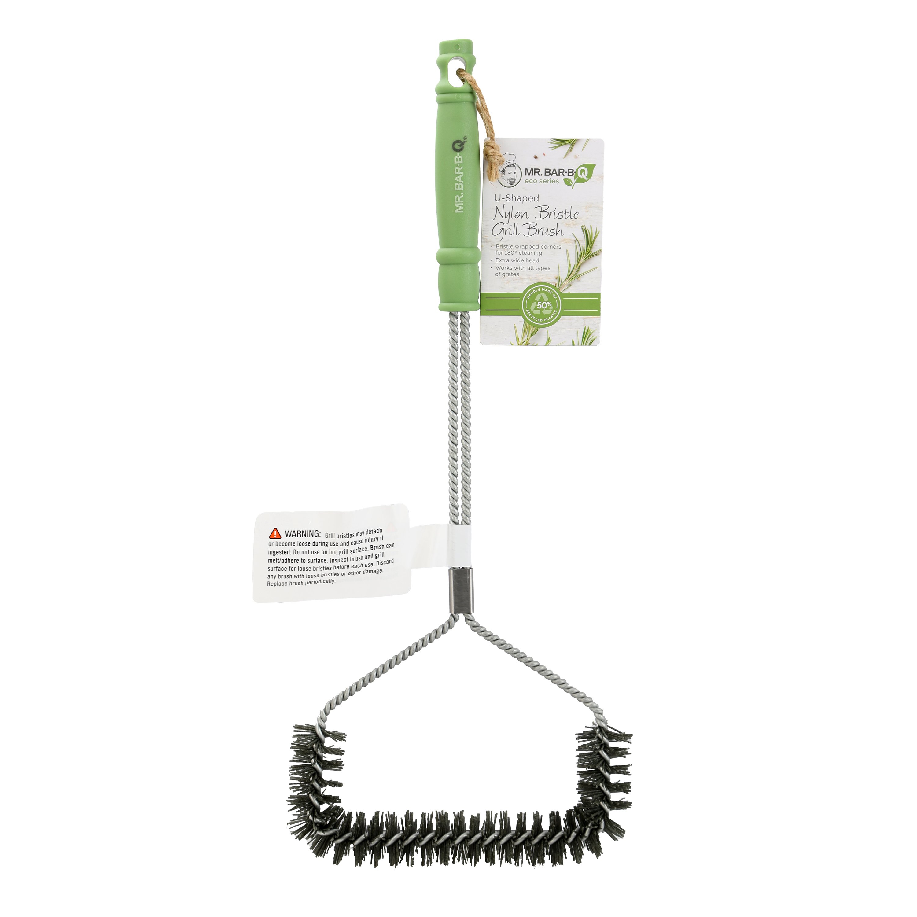 Mr. BarBQ Eco Series UShaped Nylon Bristle Grill Brush Shop