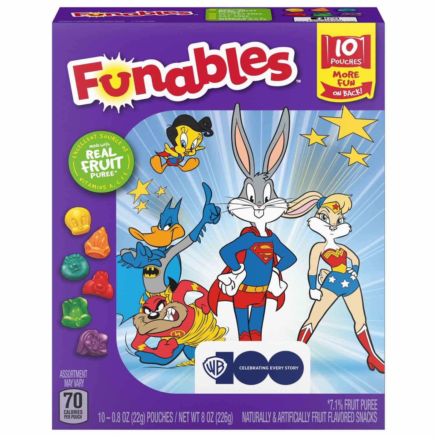 Funables Looney Tunes Fruit Snacks; image 1 of 2