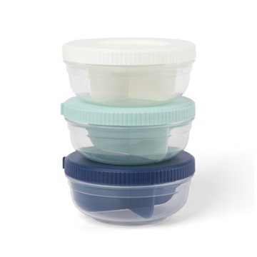 Progressive SnapLock Snack To Go Containers, 3 pk
