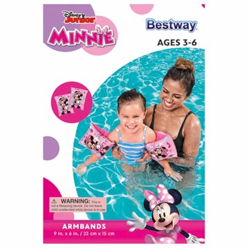 Bestway Disney Junior Minnie Mouse Armbands, 2 pk