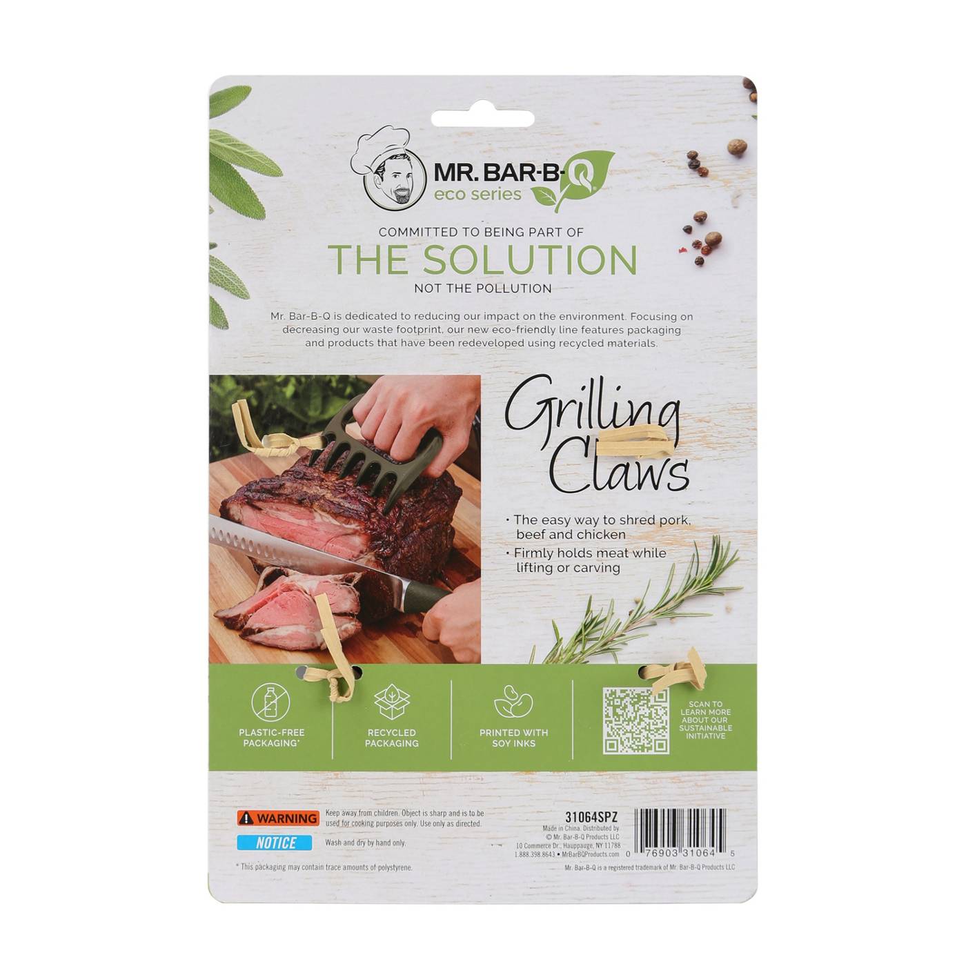 Mr. Bar-B-Q Eco Series Grilling Claws; image 4 of 5