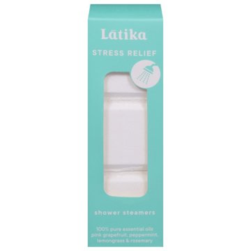 Latika Body Essentials Stress Relief Shower Steamers, 9 oz