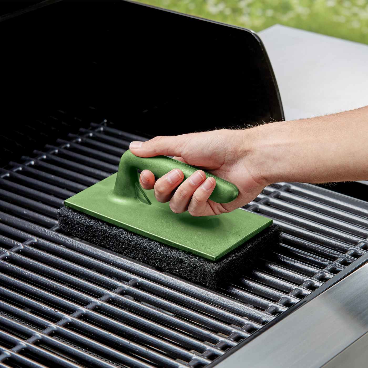 Mr. Bar-B-Q Eco Series Oversized Grill Scrubber; image 2 of 5
