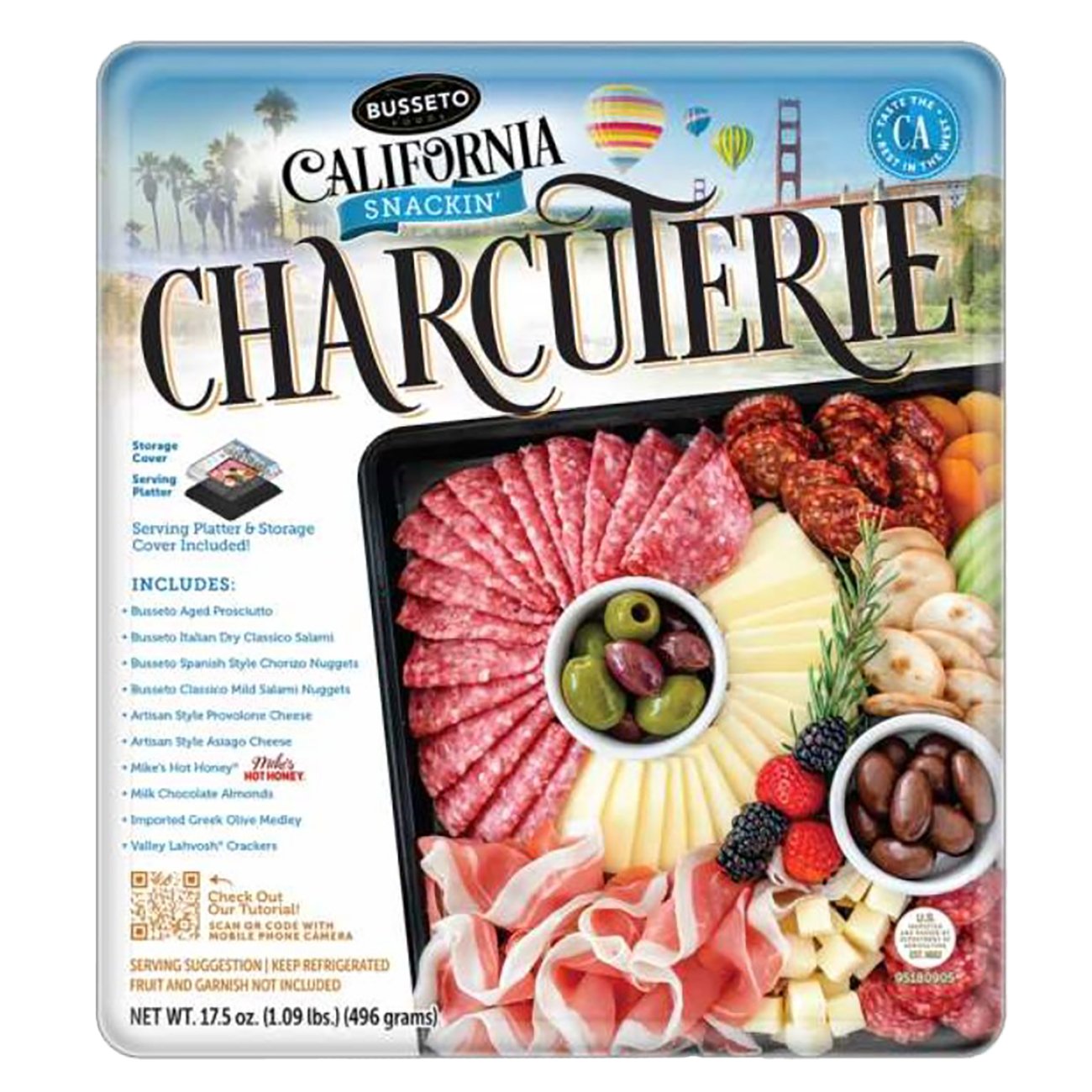 Busseto Charcuterie Tray - California Snackin - Shop Standard Party ...