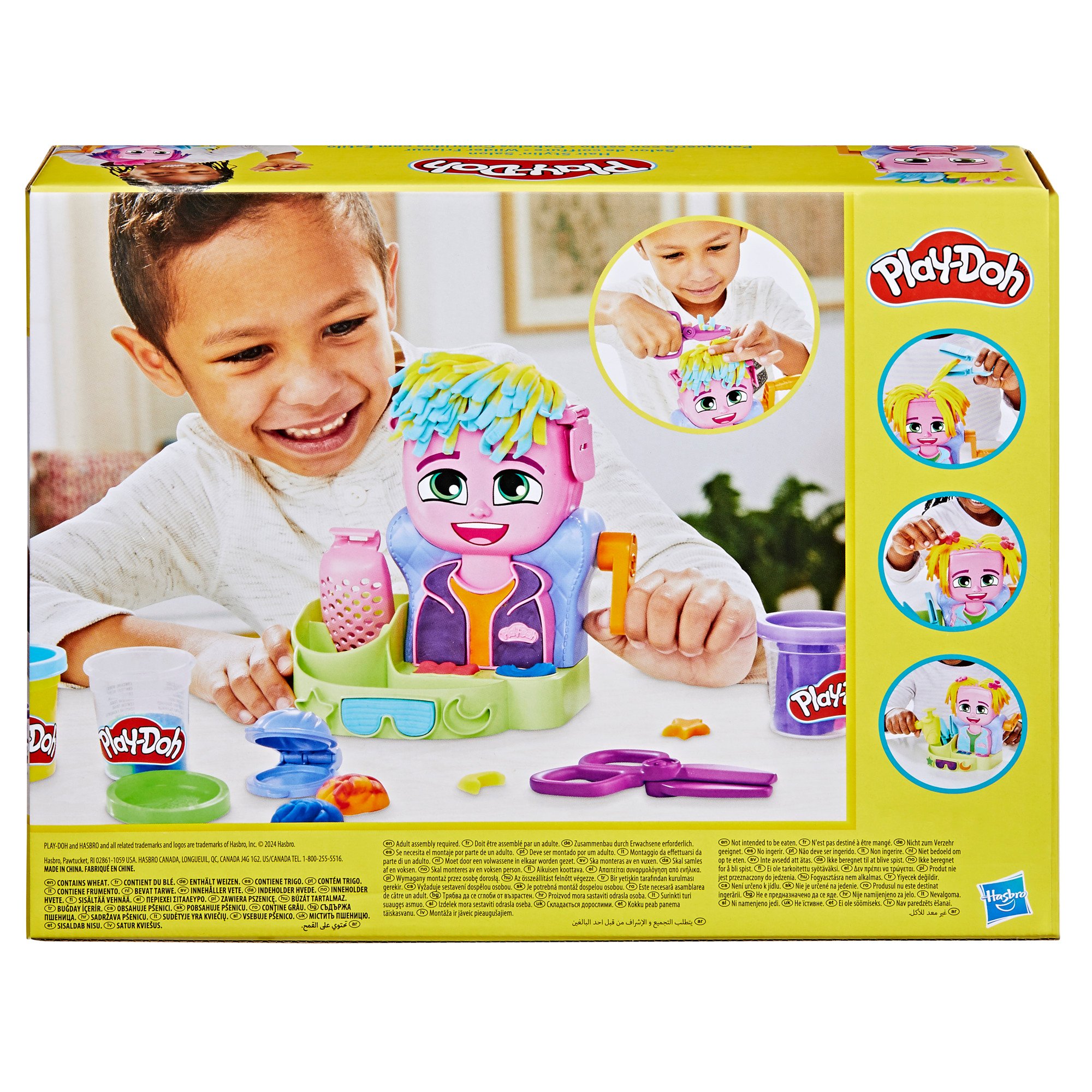 Play Doh Hair Stylin Salon Playset Shop Clay At H E B   010512046 6