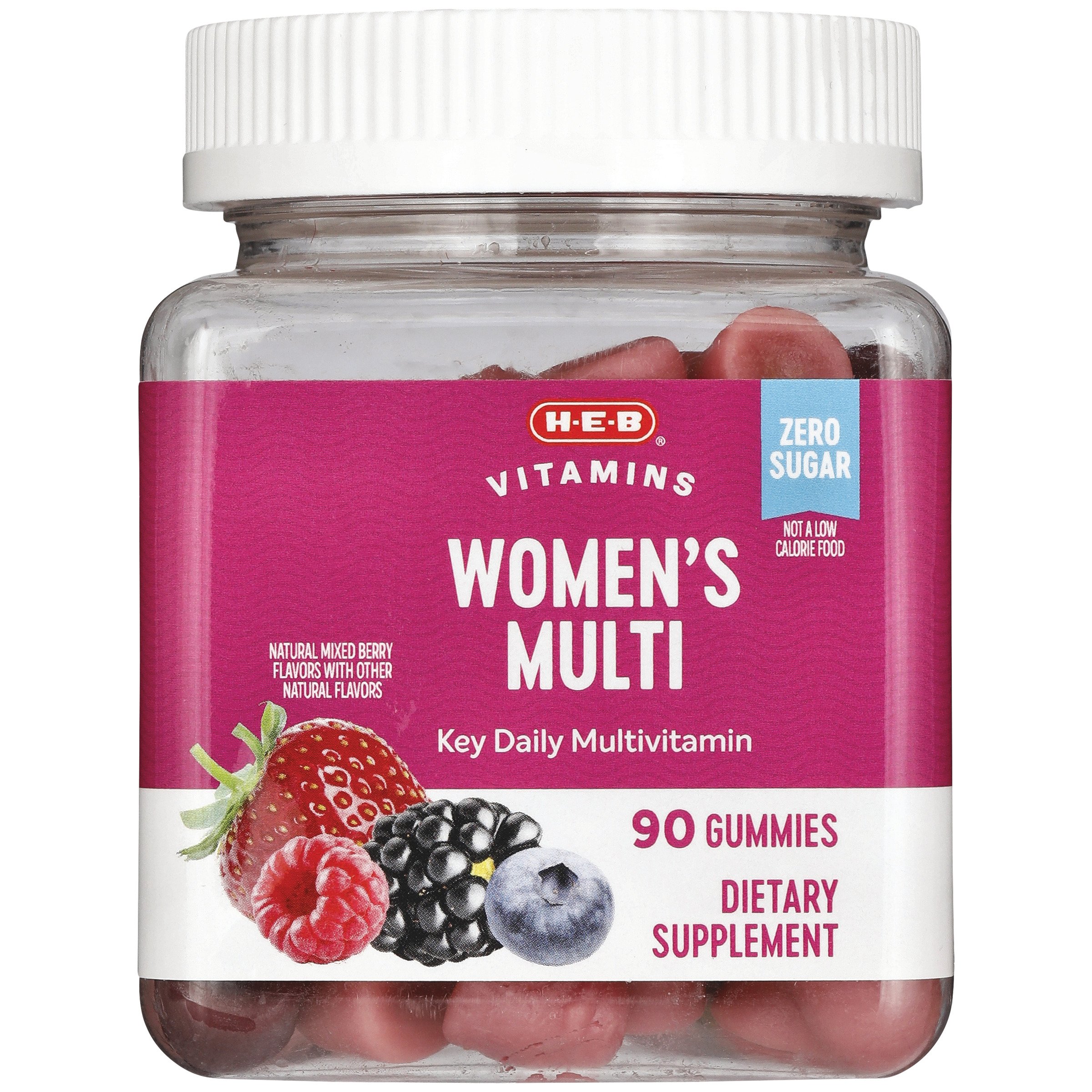 H-E-B Vitamins Zero Sugar Women's Multivitamin Gummies - Shop ...