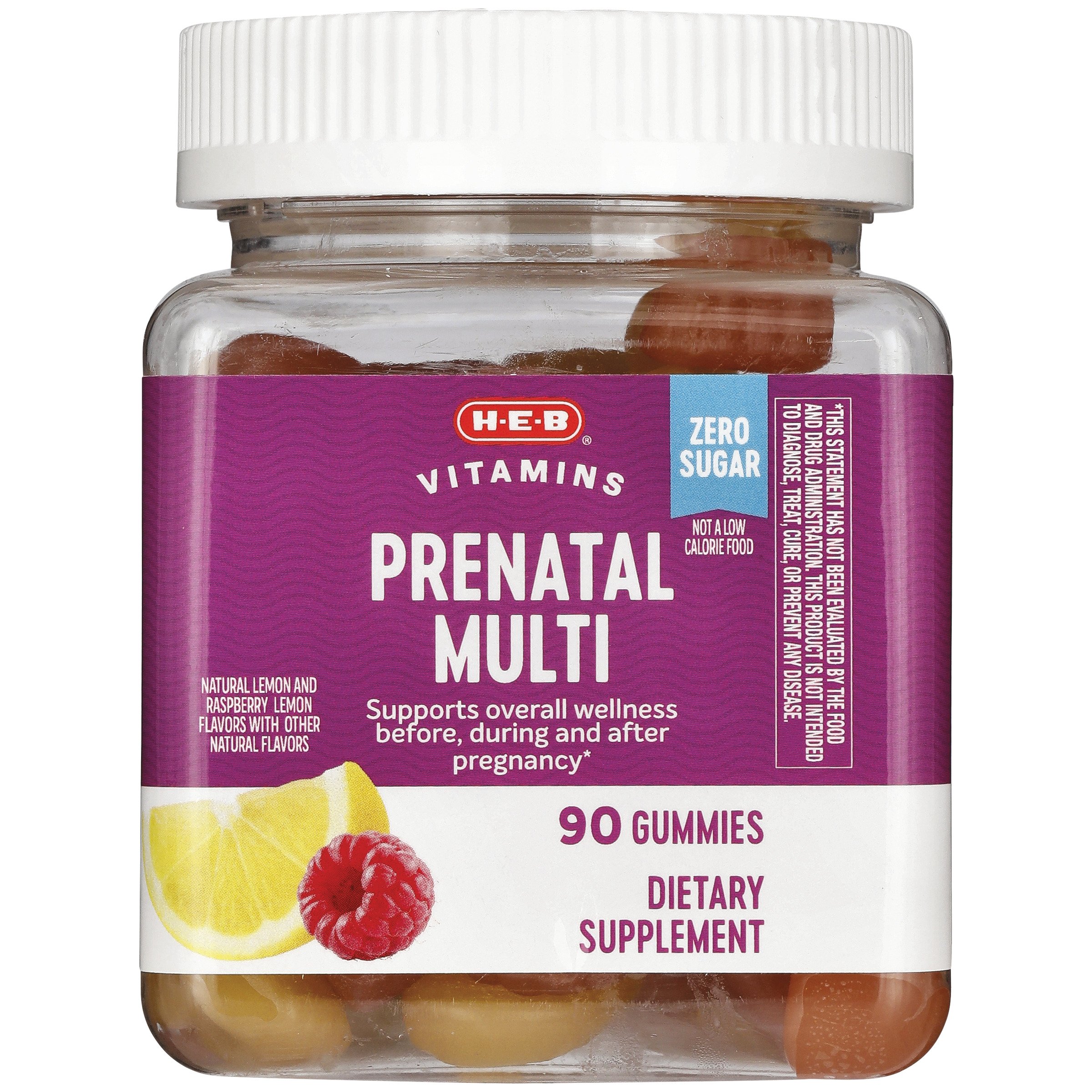 H-E-B Vitamins Zero Sugar Prenatal Gummies - Shop Multivitamins at H-E-B