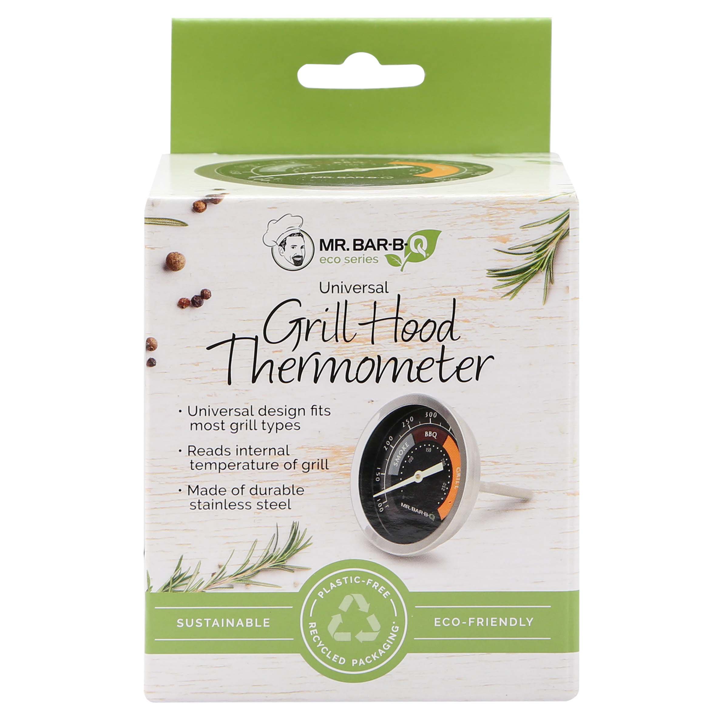 Mr. Bar B Q Eco Series Grill Hood Thermometer